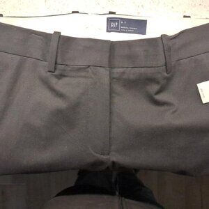 new black Gap slacks size 6T 4 pockets